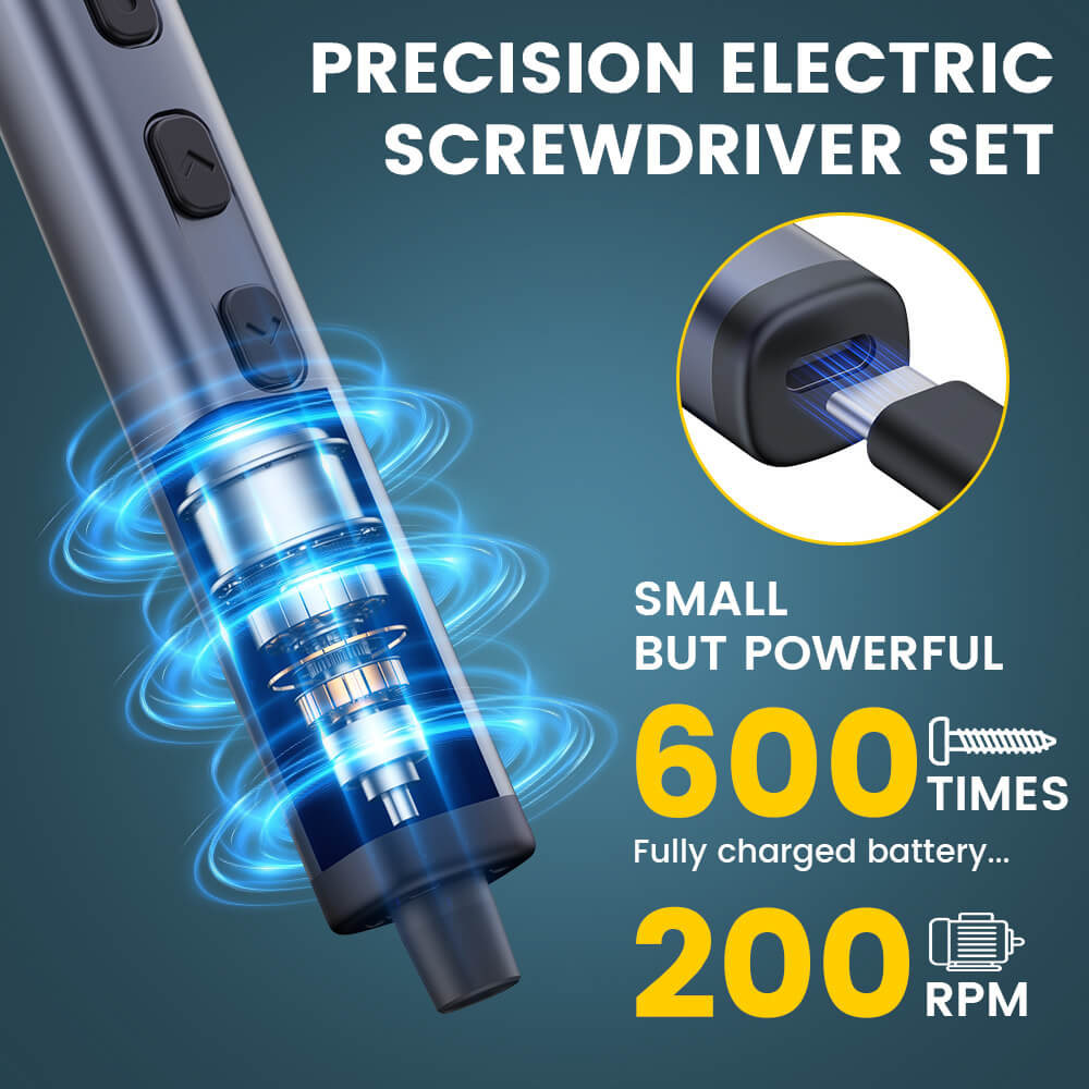 Hanboost 78 in 1 Precision Electric Screwdriver Set